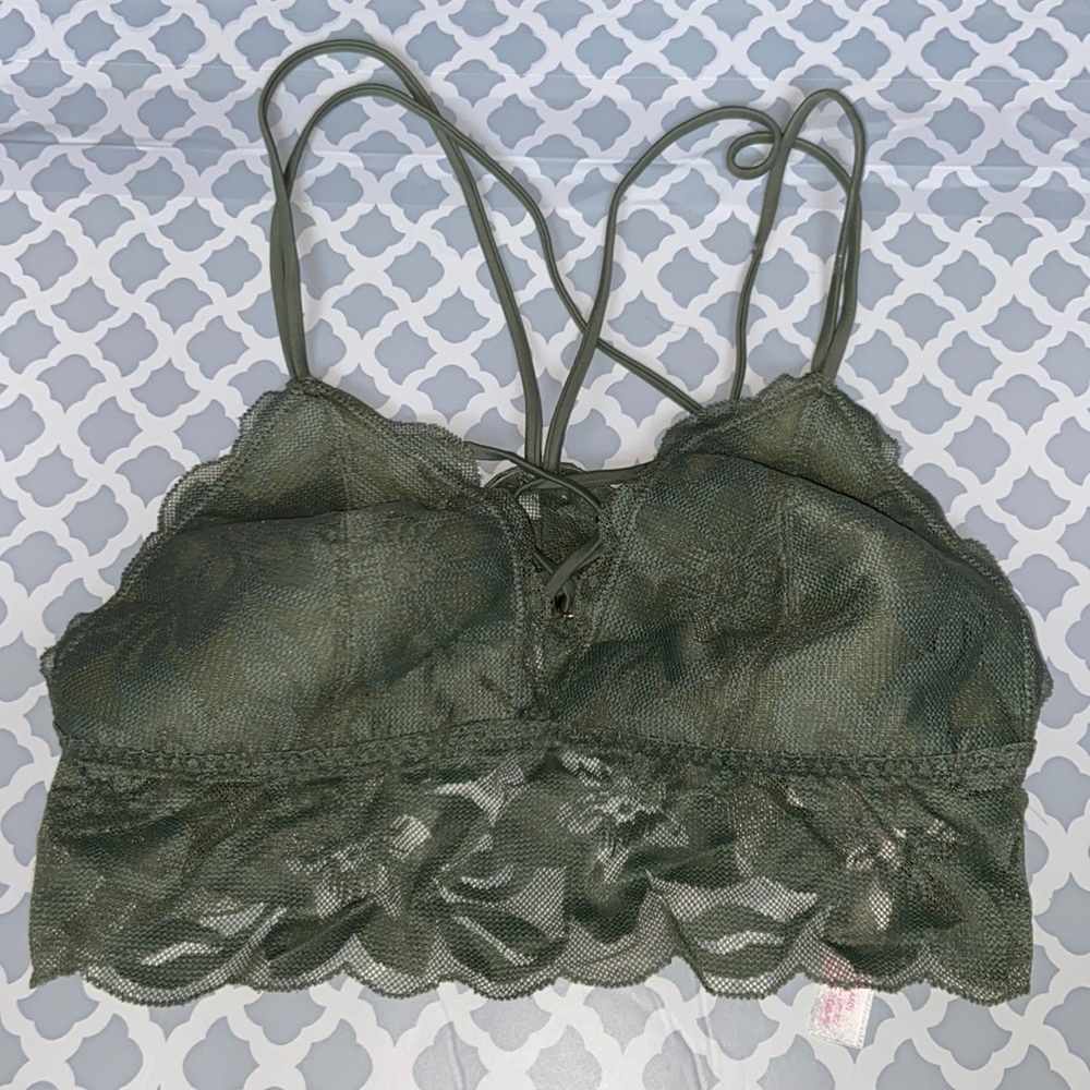 Pink Victoria Secret Lace Bralette